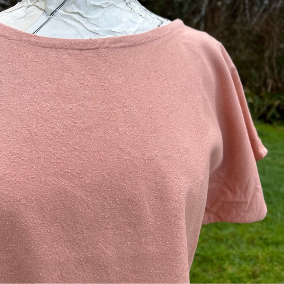 Two Fold Clothing Krissy Tee in Dusty Rose - Picture 4 of 11